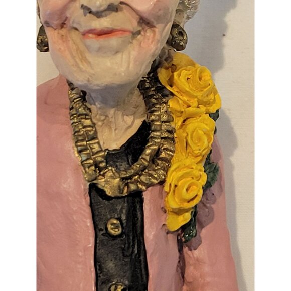 Crunkleton Grandma Mattie Figurine By Hanford Limited Reproduction 1991 - Picture 12 of 12